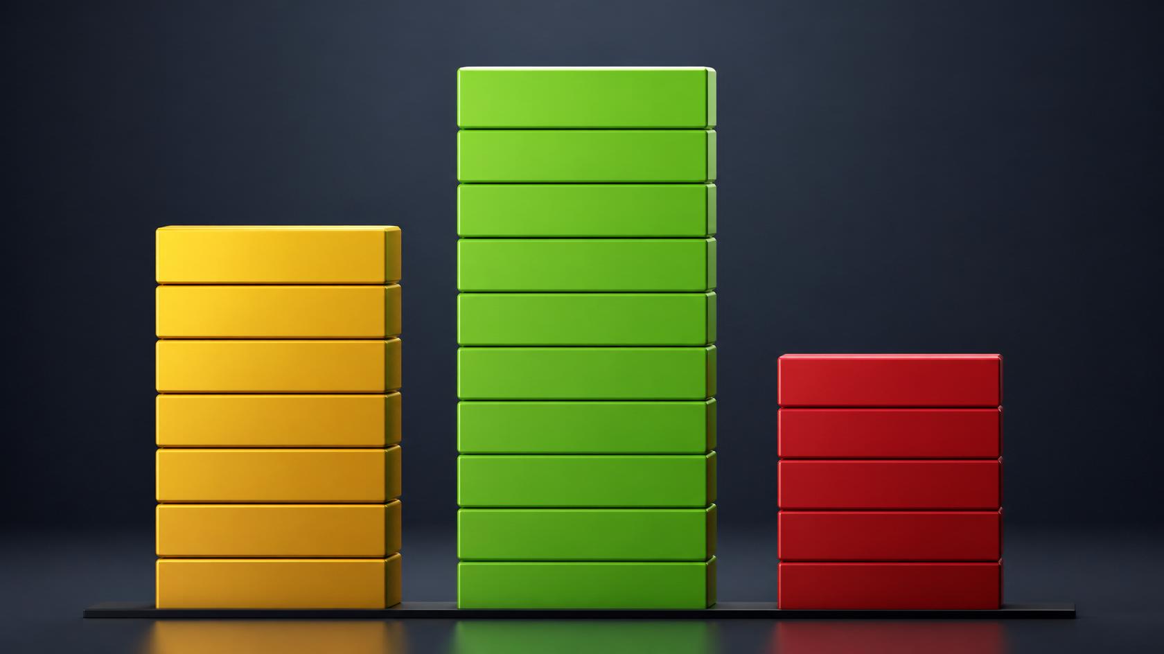Um gráfico de três barras conectadas mostrando uma trajetória de declínio contínuo: “Linha de Base” em dourado alcançando 28,4%, “Com Ferramenta Ativa” já abaixo dela, em laranja, alcançando 25,3%, e “Sem Ferramenta Após Uso Prolongado” em vermelho escuro caindo ainda mais para 22,4%, ilustrando visualmente que, neste estudo observacional, o declínio de performance já se inicia durante o uso ativo da ferramenta e se aprofunda após sua remoção — sem nenhum pico intermediário de ganho.